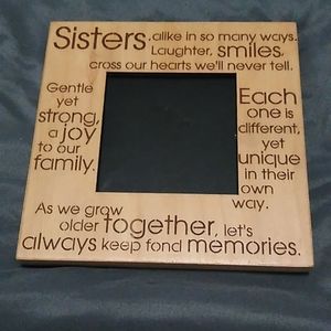 Sister Picture Frame